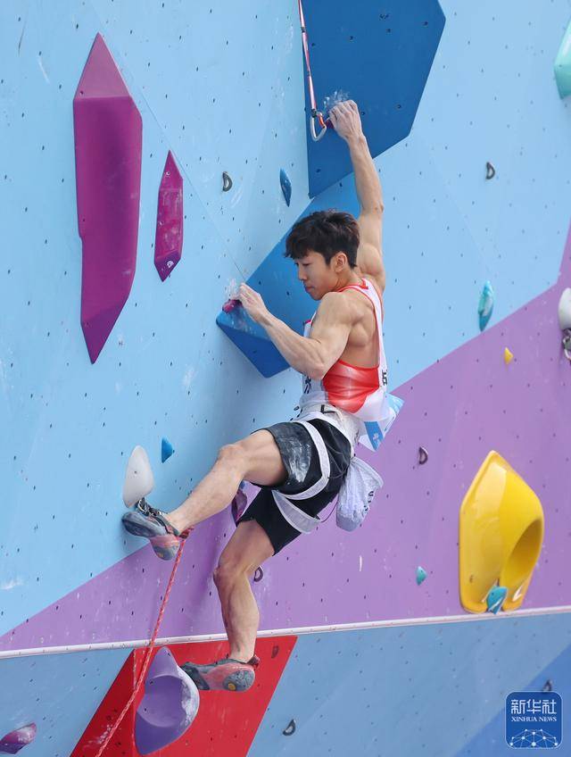 全运会丨攀岩项目开赛