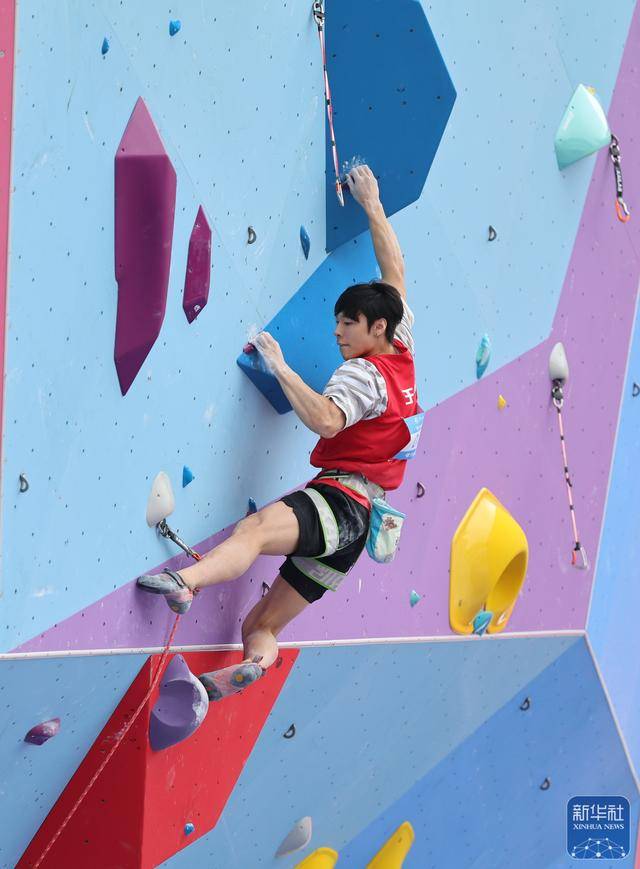 全运会丨攀岩项目开赛