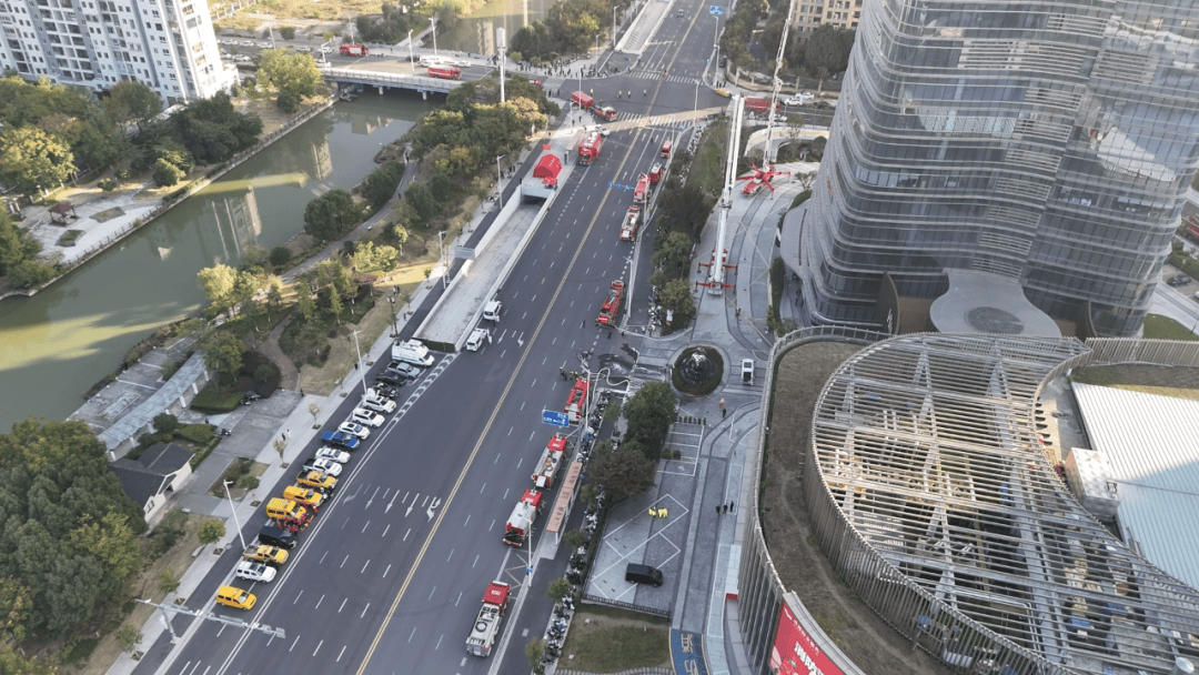 直击339米温州第一高楼“灭火救援现场”，多部门紧急联动“以练促战”！